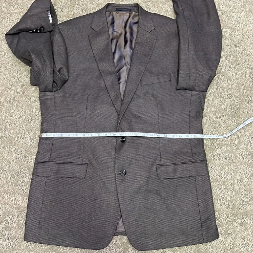 Lauren Ralph Lauren Men’s Brown & Blue Sports Coat Blazer Jacket